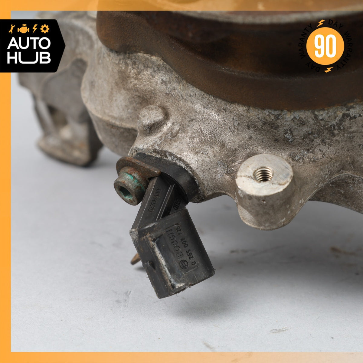 03-13 Bentley Continental Flying Spur Rear Left Side Spindle Knuckle Hub OEM 80k - photo 4