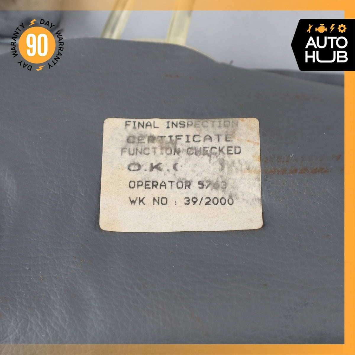 Bentley Arnage / RR Seraph Front Left or Right Seat Lumbar Support Bolster OEM - photo 18