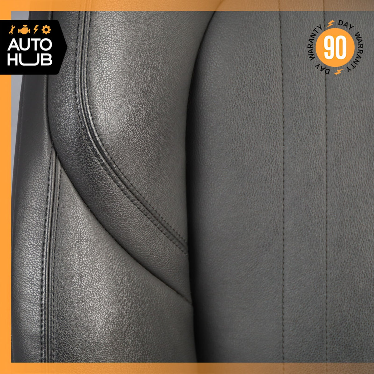 17-22 Maserati Ghibli M157 Front Right Top Upper Seat Cushion Black OEM 41k - photo 3