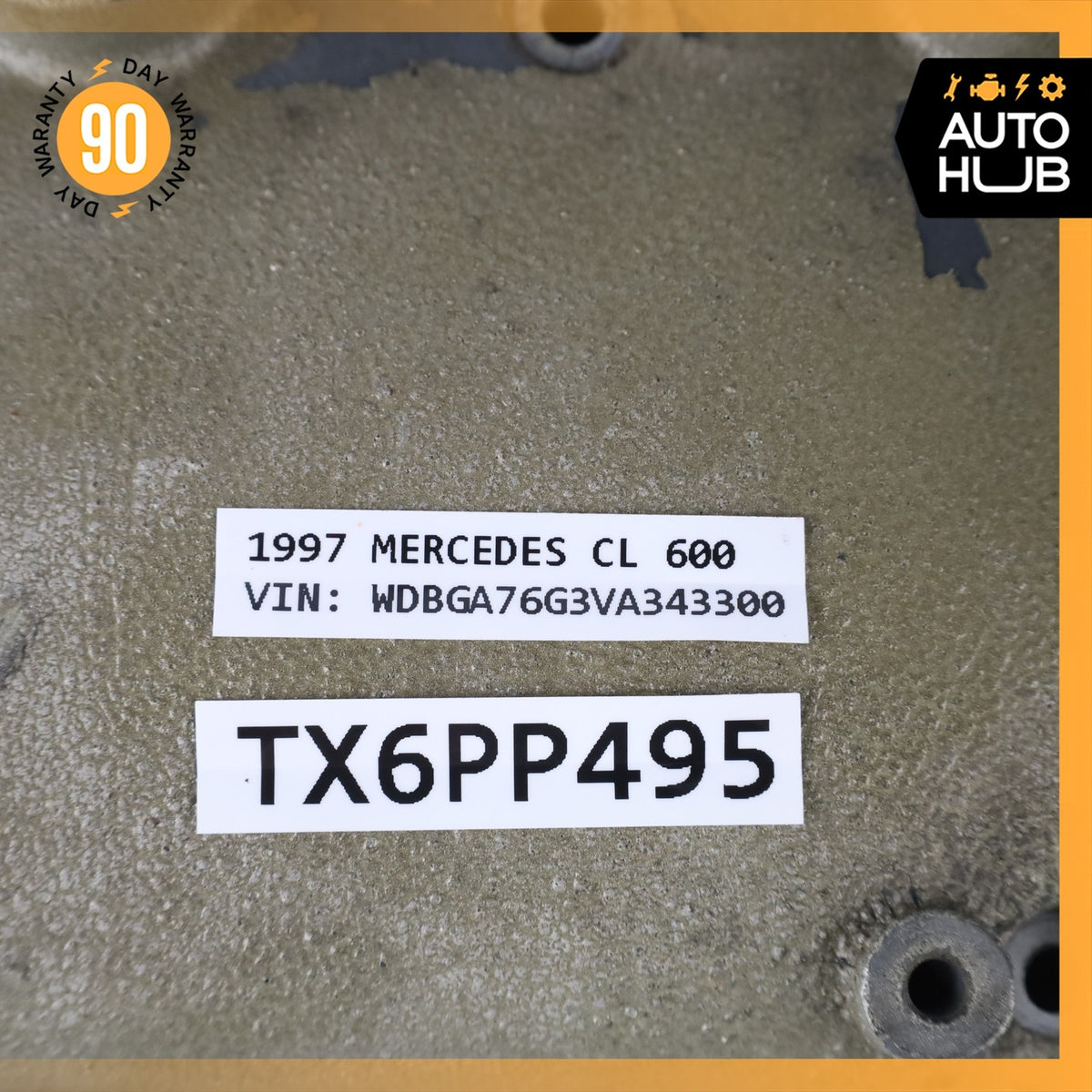 92-02 Mercedes W140 CL600 S600 Right Cylinder Head Cover 1200100830 OEM - photo 12