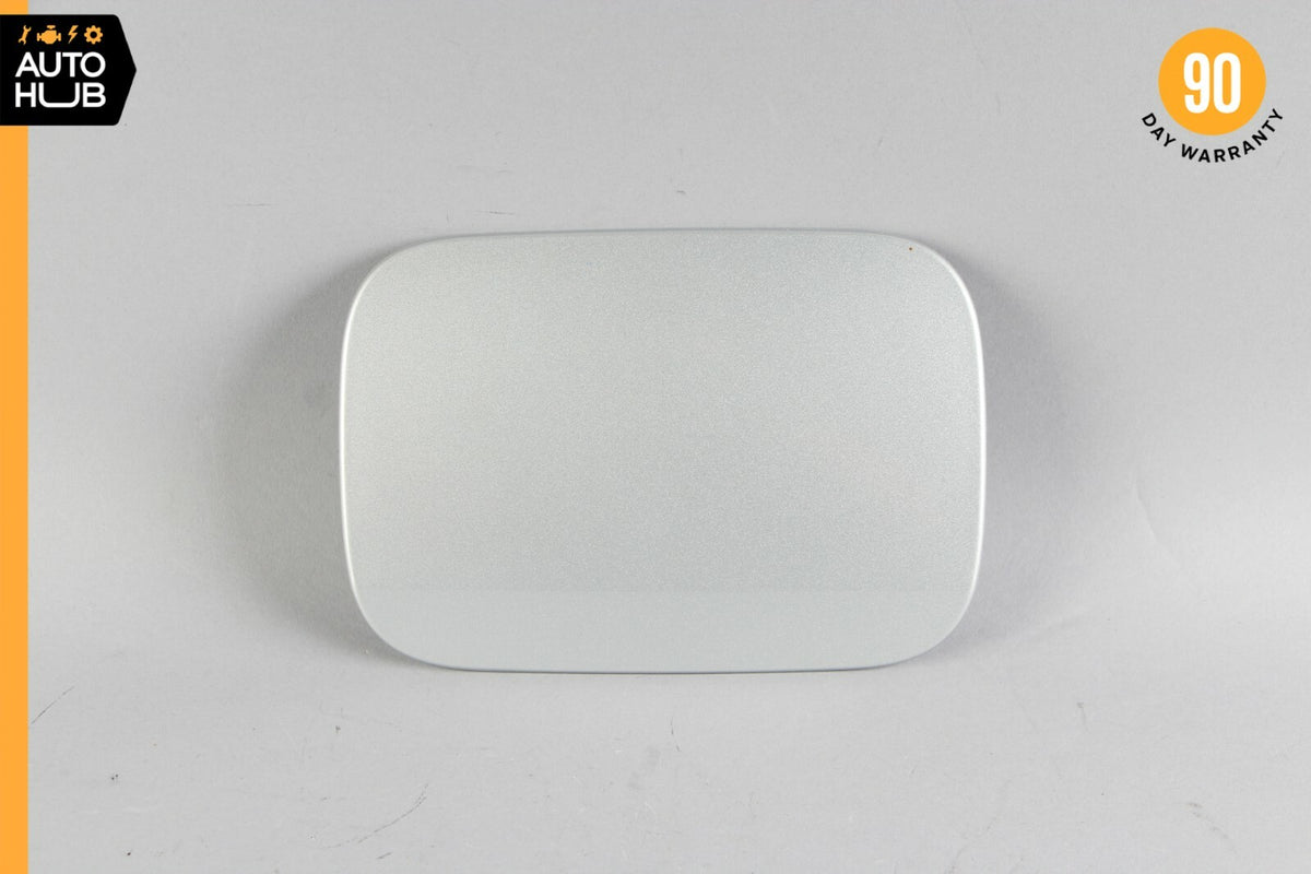 07-13 Mercedes W221 S400 S550 Fuel Door Lid Gas Tank Cover Silver OEM - photo 1
