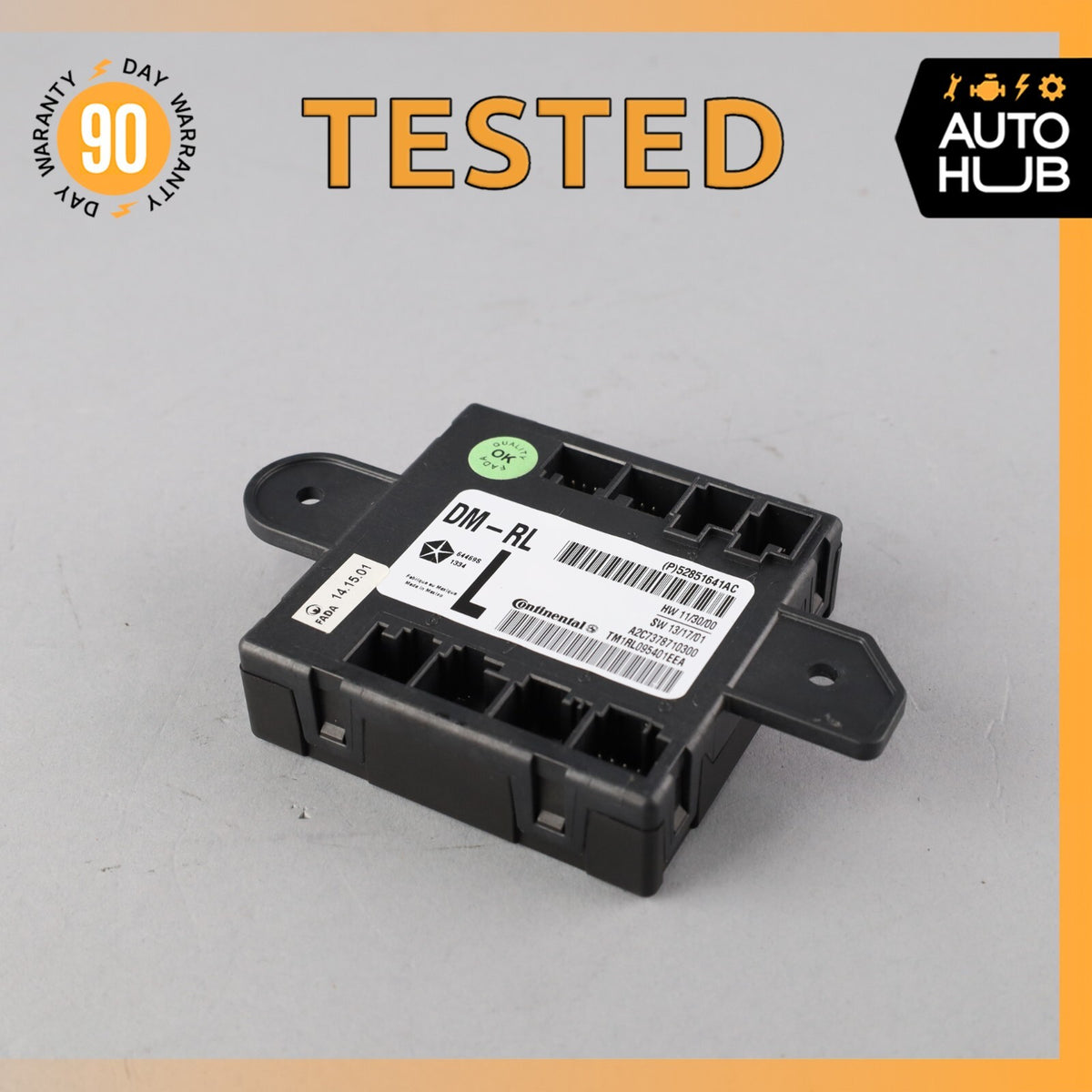 Maserati Quattroporte M156 S Rear Left Side Door Control Module OEM - photo 1