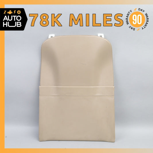 Mercedes W212 E350 C300 C250 Front Right or Left Seat Back Cover Panel Beige OEM - photo 1