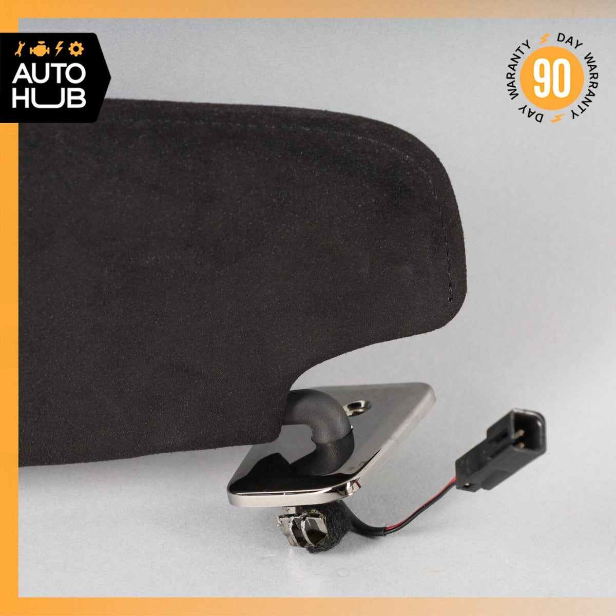20-22 KARMA Revero GT GTS Left Side Sunvisor Sun Visor Suede Black OEM 11k - photo 11
