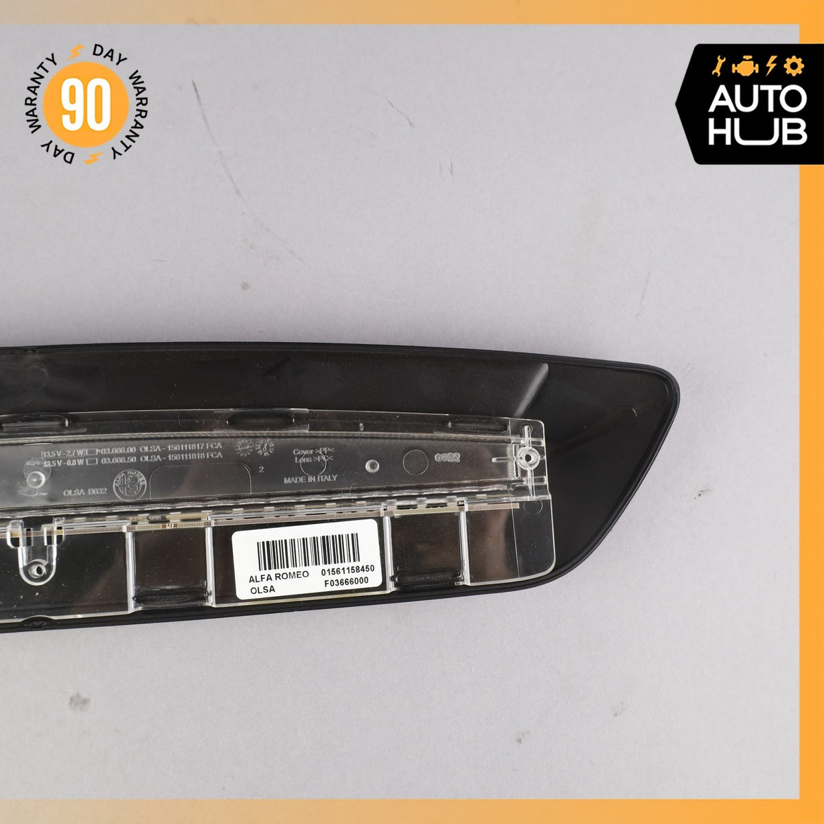17-26 Alfa Romeo 952 Giulia Third Brake Stop Light Lamp OEM - photo 12