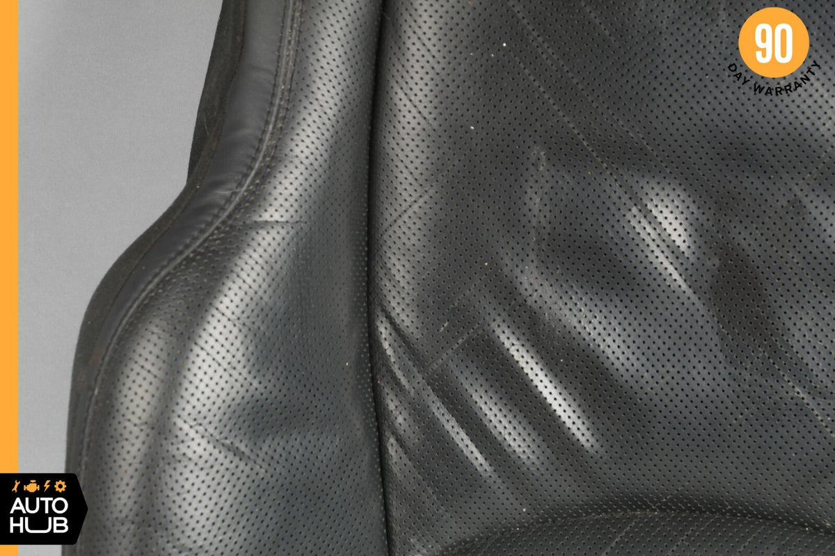 03-06 Mercedes W220 S600 Front Left Driver Bottom Lower Seat Cushion Black OEM - photo 3