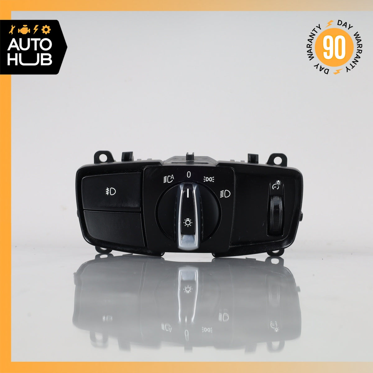 14-18 BMW F15 X5 Dash Headlight Head Light Control Switch 9311721 OEM - photo 2