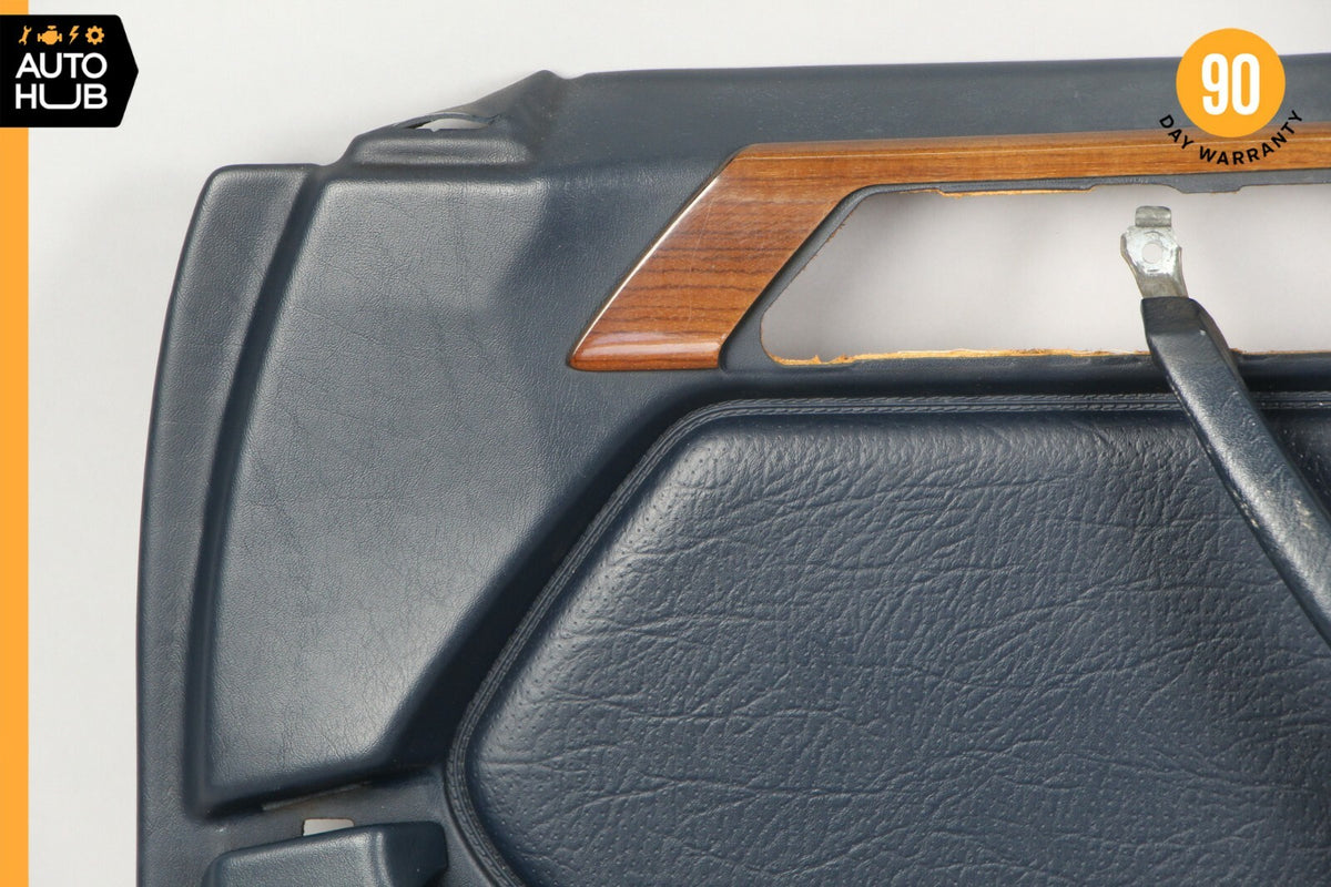 86-88 Mercedes W124 300TD Wagon Front Right Side Interior Door Panel Blue OEM - photo 2