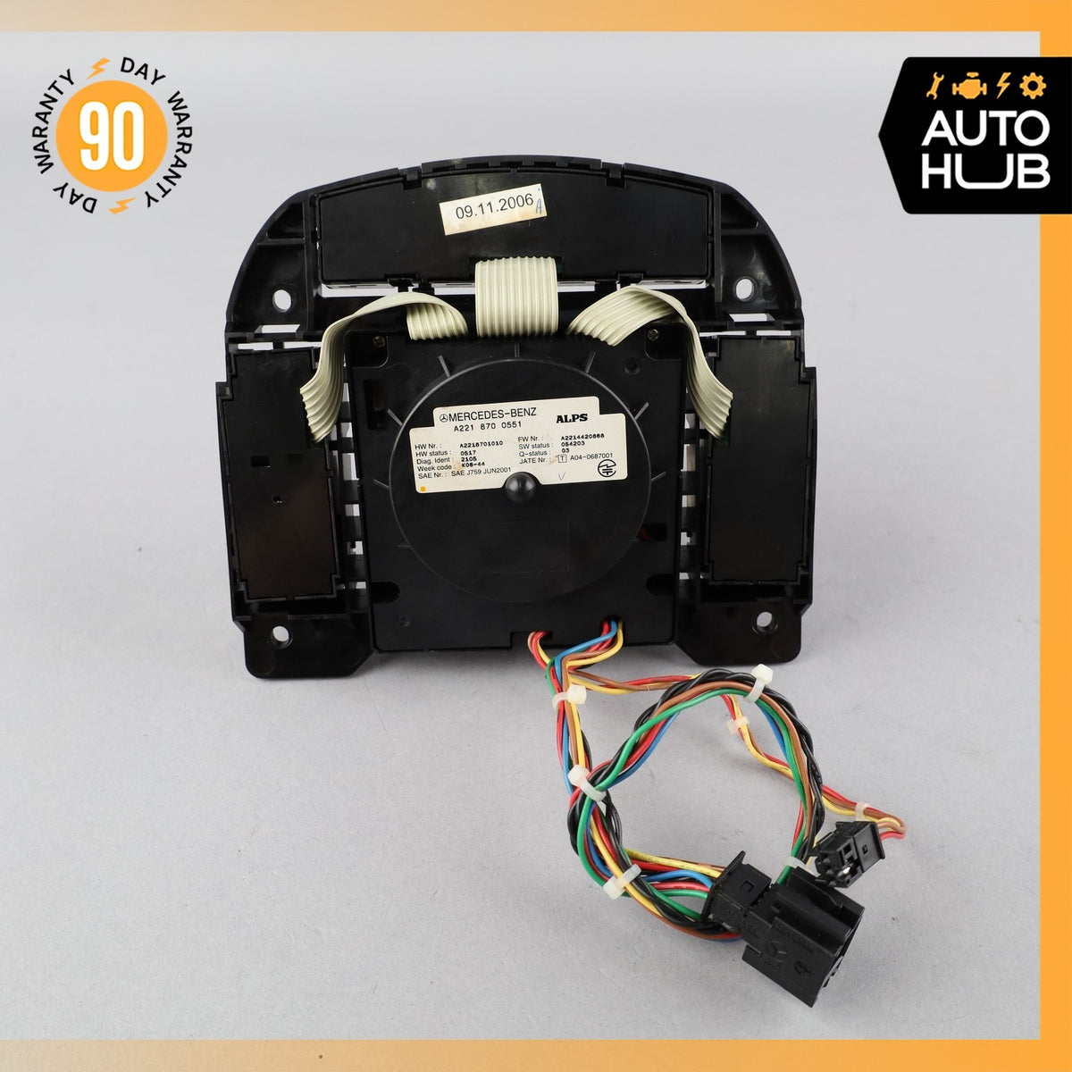 07-09 Mercedes W221 S550 CL550 Multi Functional Control Switch Knob OEM - photo 6