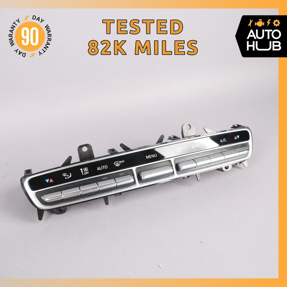 15-19 Mercedes W205 C300 C43 AMG GLC300 A/C Heater Climate Control Switch OEM - photo 1