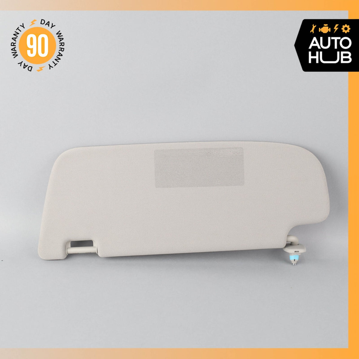07-14 Mercedes W221 S550 CL550 Right Side Sun Visor Shade Sunvisor Gray OEM - photo 5