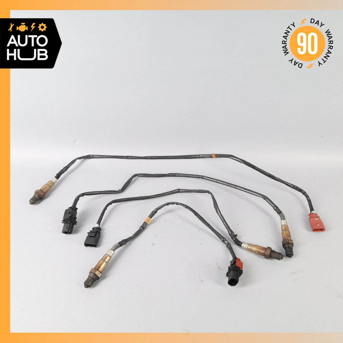 11-18 Porsche Cayenne 958 3.6L Oxygen O2 Sensor Lambda Set of 4 OEM - photo 2