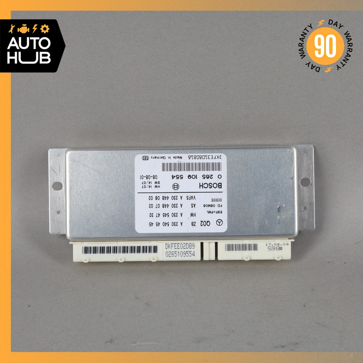 Mercedes R230 SL550 SL600 ESP Electronic Stability Control ABS PML Module 93k - photo 4