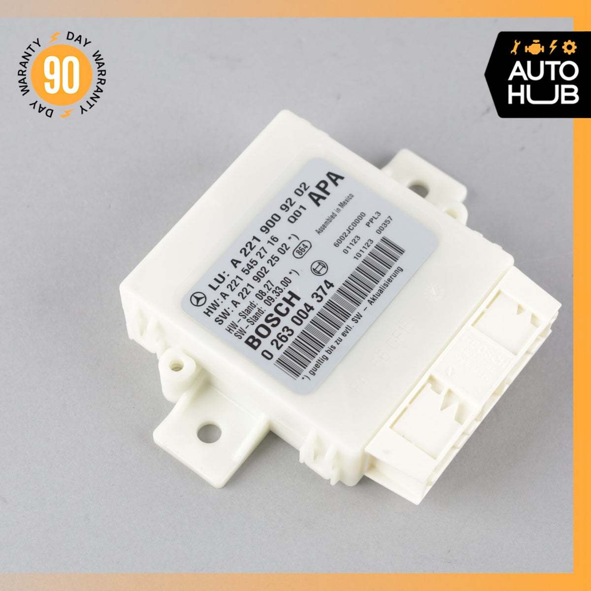 10-13 Mercedes W221 S400 S63 Park Assist Parktronic Sensor Module Control OEM - photo 1