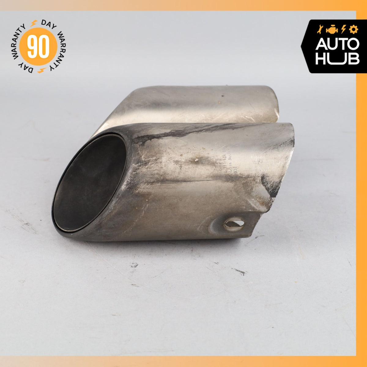 14-16 Porsche Panamera 970 Right Exhaust Mufflers Muffler Tips Set OEM 86k - photo 8