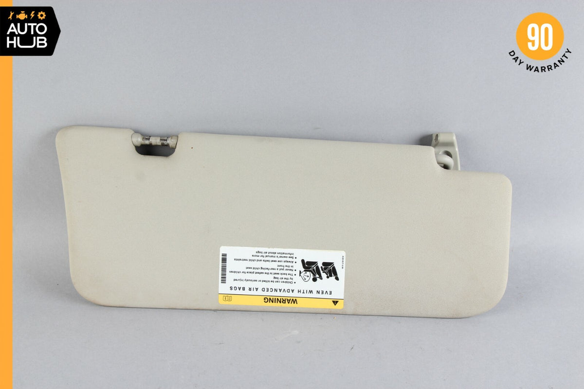 06-12 Mercedes W164 ML350 ML550 Sun Visor Sunvisor Front Left Side Gray OEM - photo 5