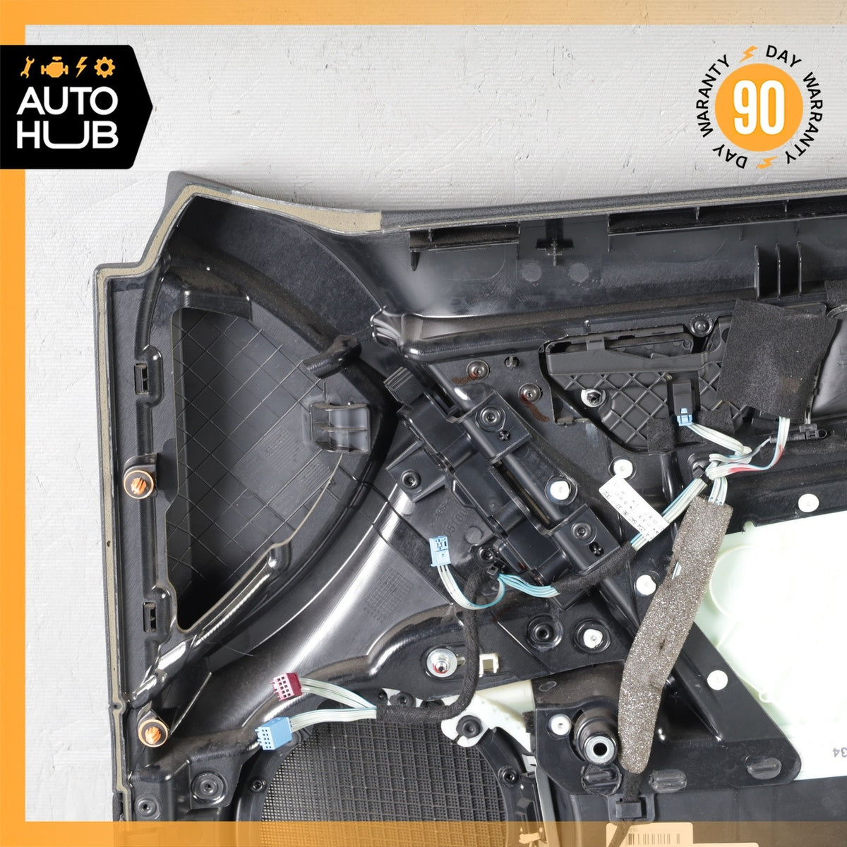 08-14 Mercedes W204 C63 AMG Front Left Driver Interior Door Panel Black OEM - photo 16
