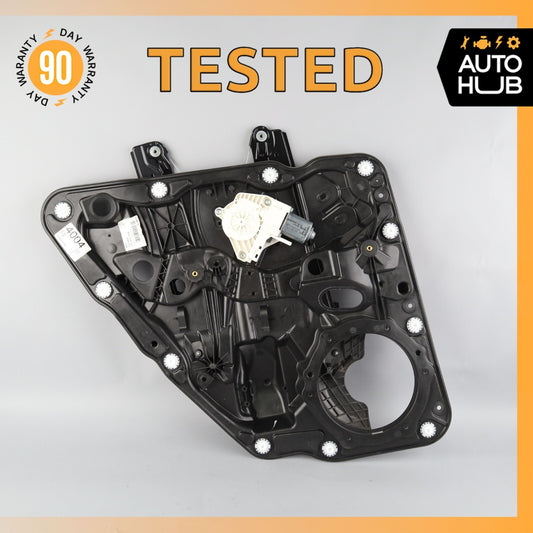 11-18 Porsche Cayenne 958 Hybrid S Rear Left Side Door Window Regulator OEM - photo 1