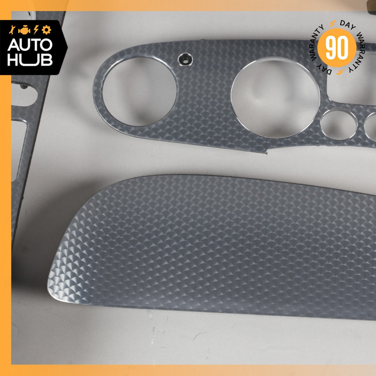 03-10 Bentley Continental GT Coupe Dash Panel Center Console Trim Aluminium OEM - photo 7