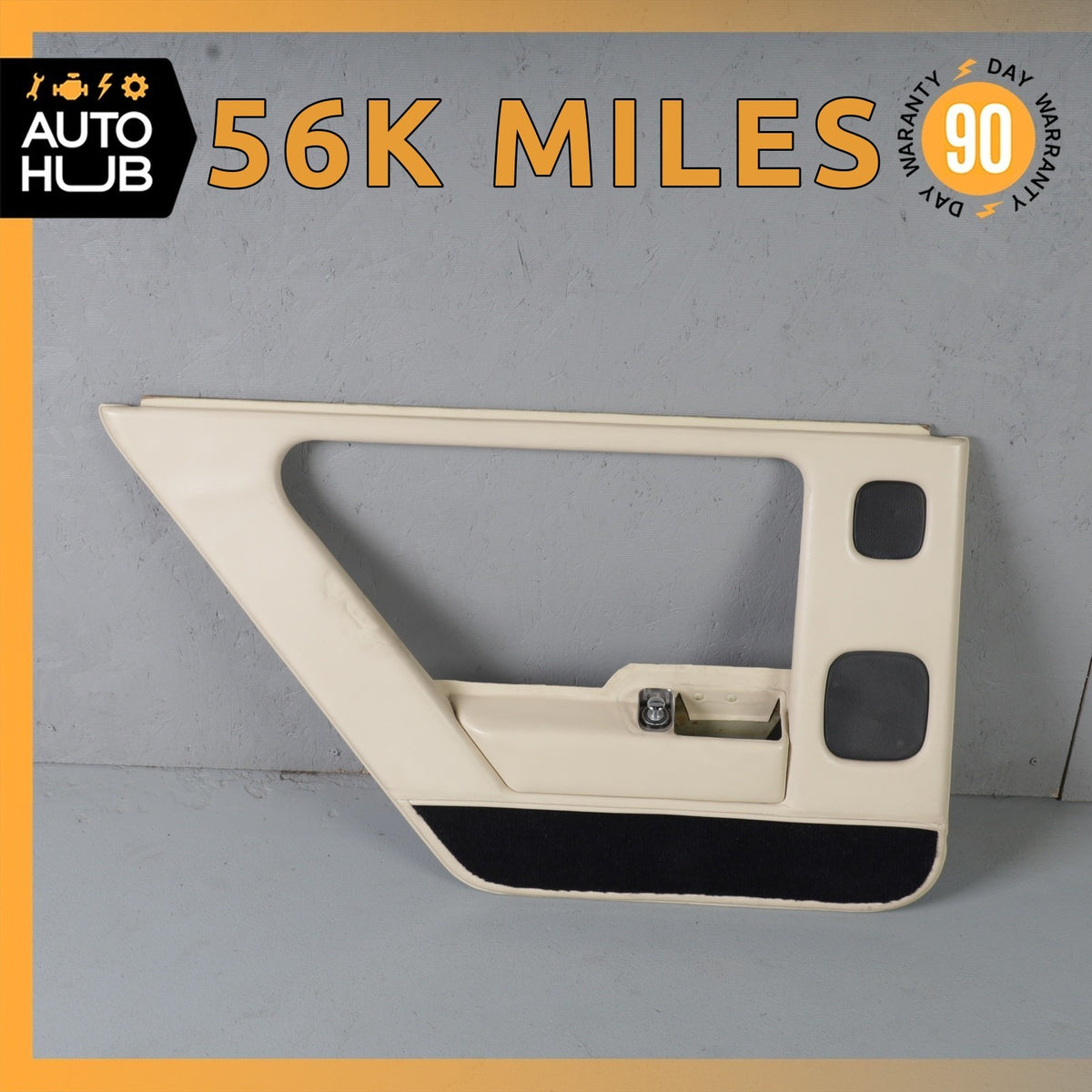 90-95 Bentley Eight Rolls Royce Silver Spirit Rear Left Side Door Panel OEM 56k - photo 1