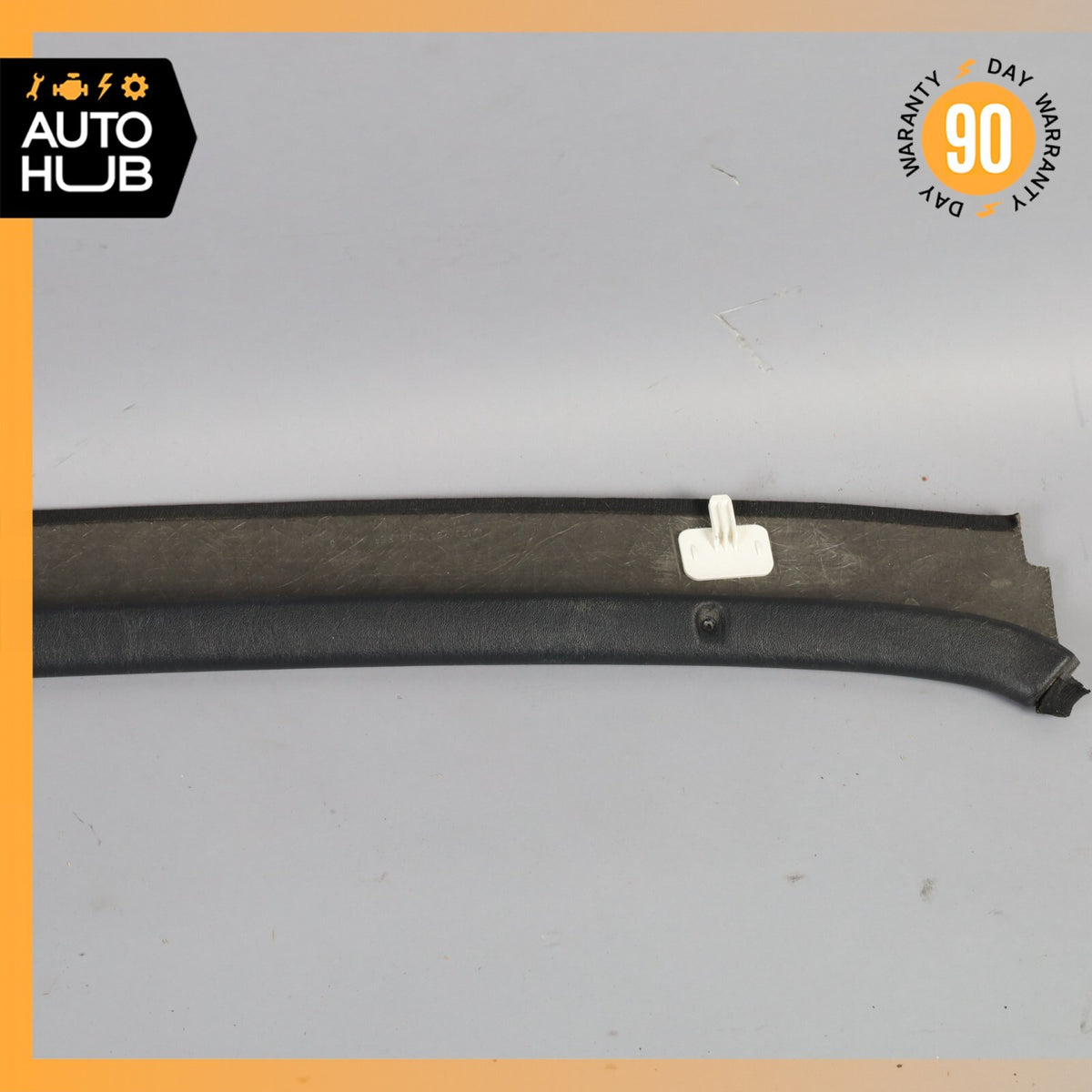 92-02 Mercedes R129 SL500 SL320 Hard Top Rear Lower Trim Molding Panel Black OEM - photo 10