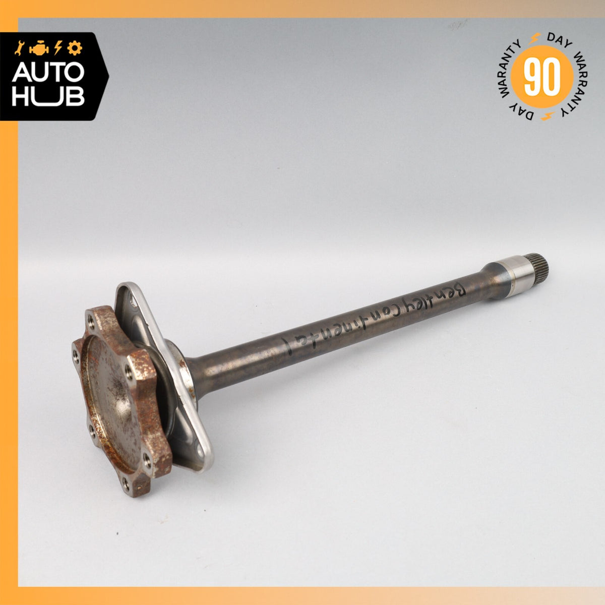 03-13 Bentley Continental Flying Spur Front Differential Flange Shaft OEM - photo 10