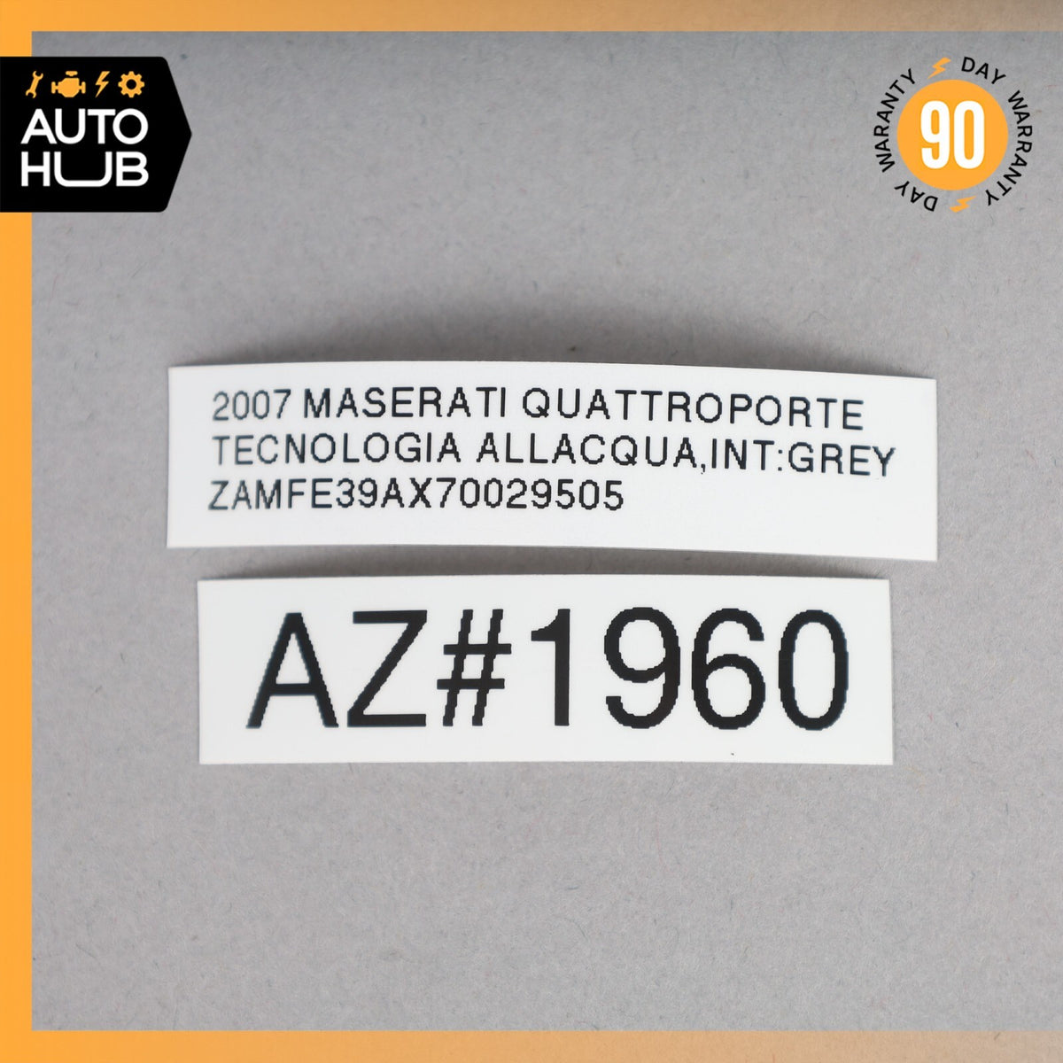 03-13 Maserati Quattroporte M139 Interior Roof Grab Handle Rear Left Side OEM - photo 12