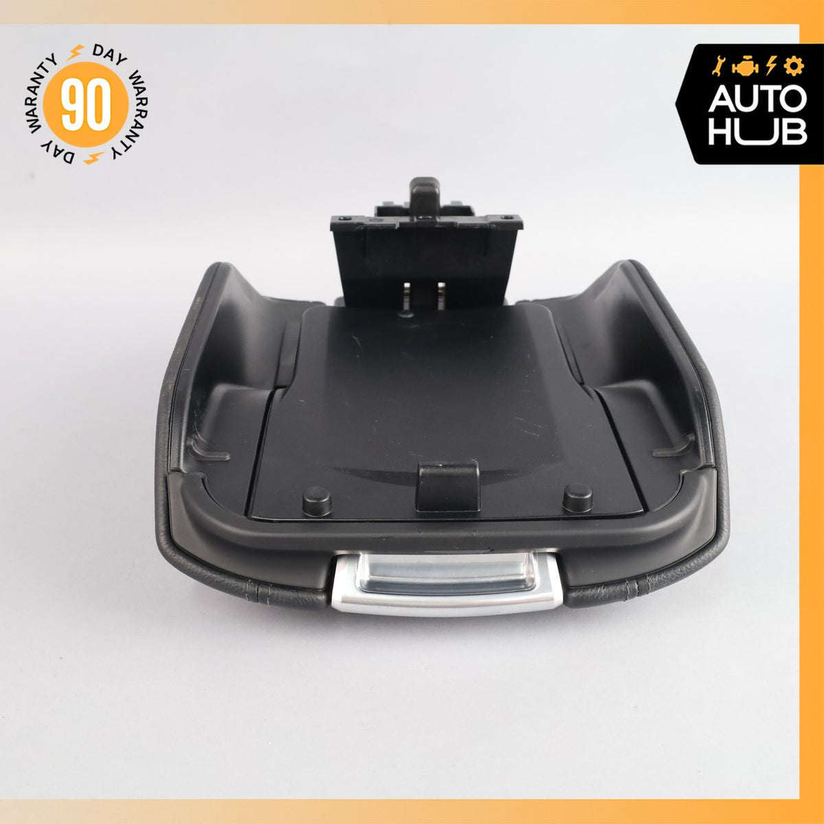 11-14 Porsche Cayenne 958 Center Console Arm Rest Armrest Cover Black OEM - photo 18