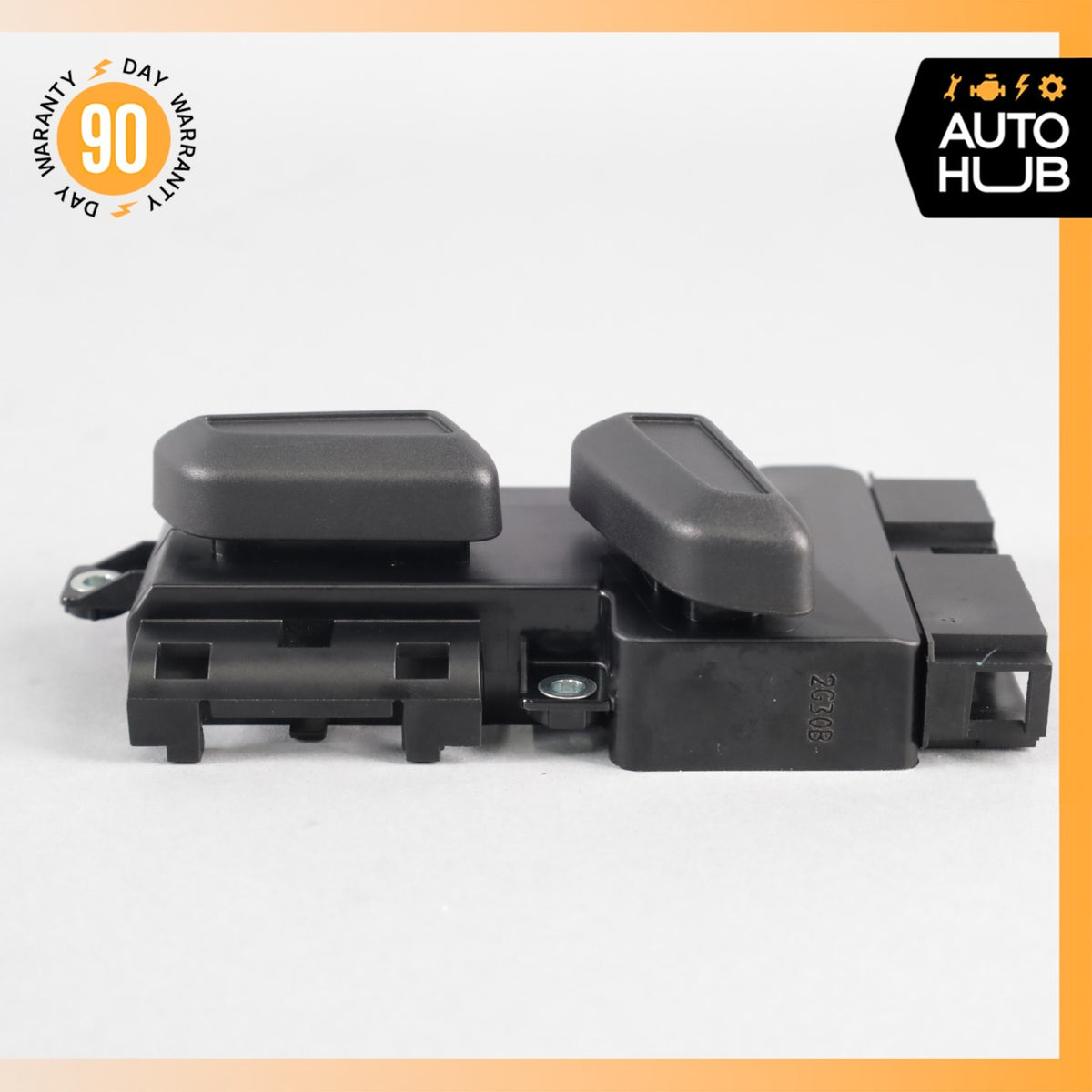 Audi C7 S6 Front Left Driver Power Seat Lumbar Control Switch Set Black OEM - photo 4