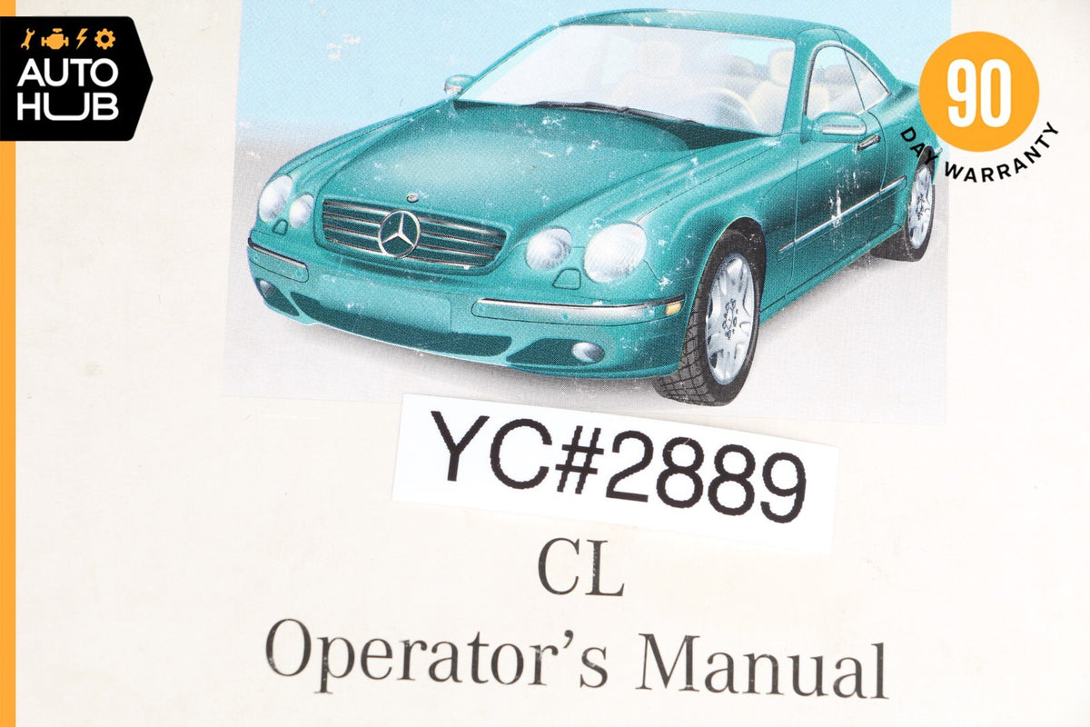 2001 Mercedes-Benz W220 S430 Owner's Operator's Manual Book OEM - photo 10