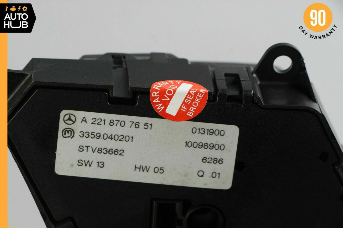 07-14 Mercedes W221 S550 CL550 Front Left Driver Seat Control Memory Switch OEM - photo 11