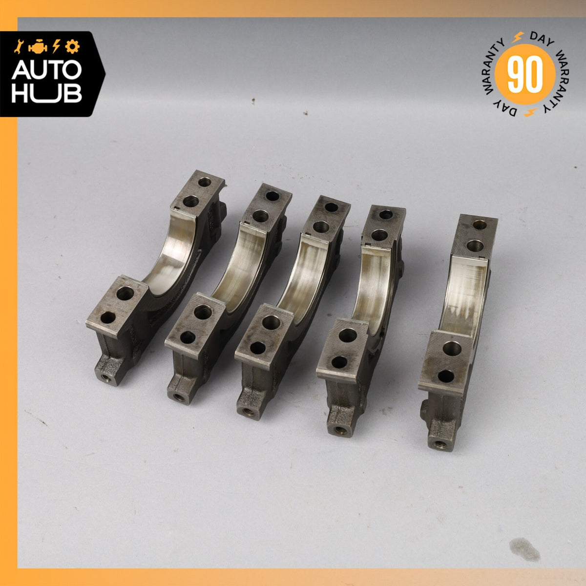 11-20  Mercedes W218 CLS550 SL550 M278 Crankshaft Main Holder Bracket Set OEM - photo 6