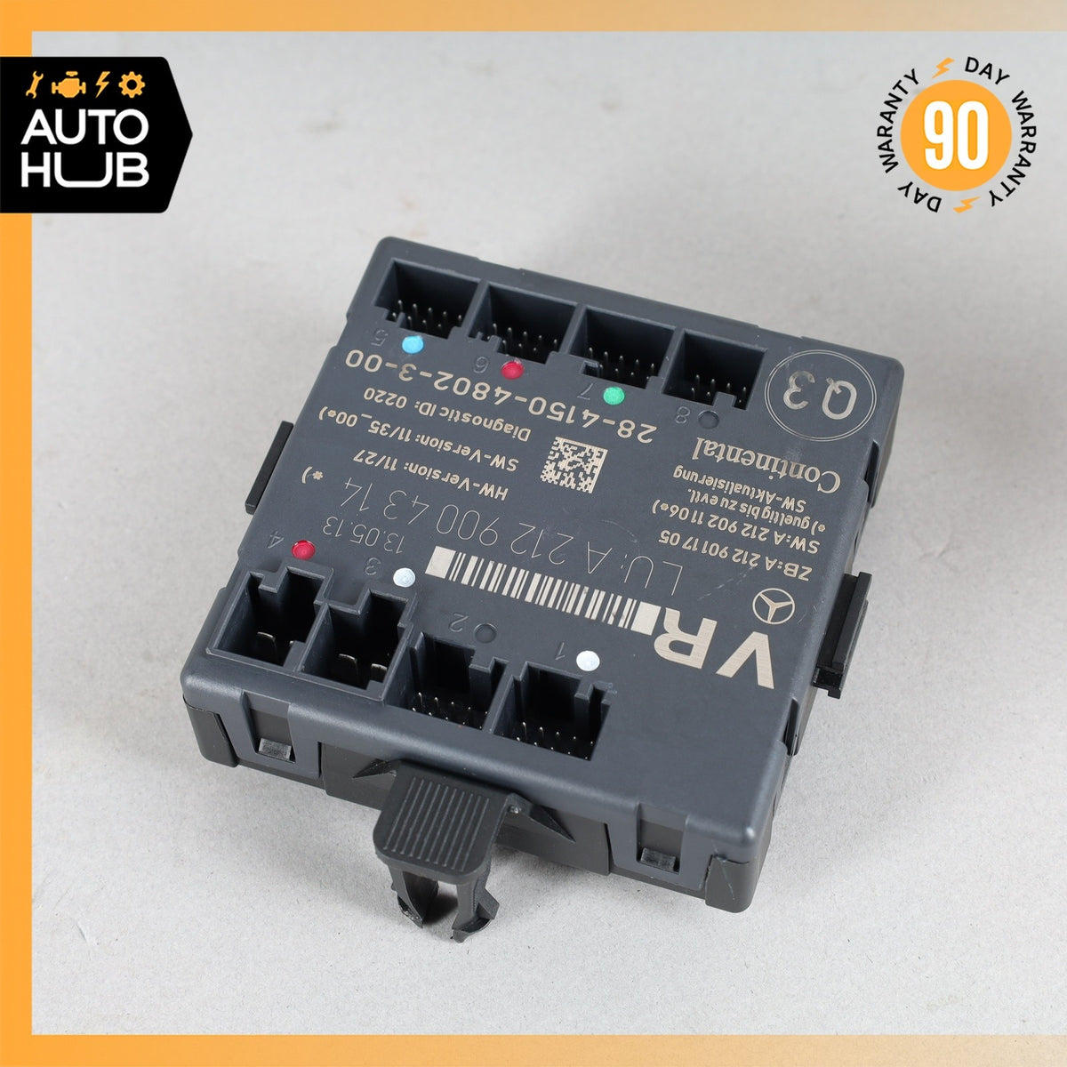 08-18 Mercedes W207 E350 SLK250 Front Right Side Door Control Module OEM - photo 2