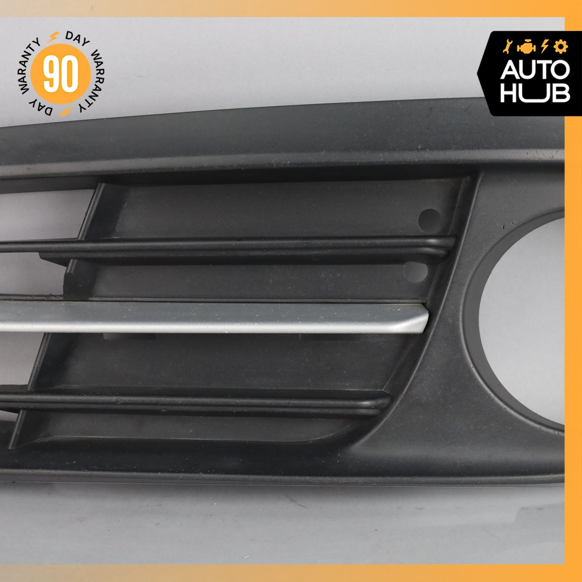 14-16 BMW F10 528i 535i Front Left Bumper Fog Light Grille 51117331735 OEM - photo 4