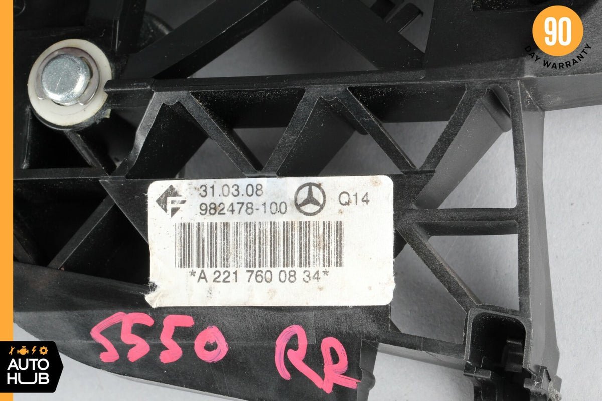 07-13 Mercedes W221 S550 S400 Rear Right Exterior Door Handle  Keyless Go OEM - photo 7