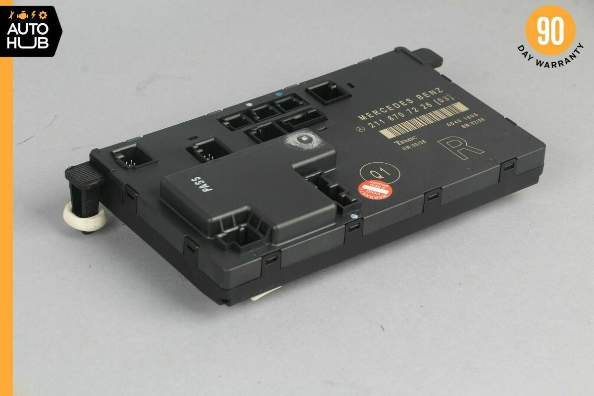 03-09 Mercedes W211 E350 E550 Front Right Passenger Door Control Module OEM - photo 1