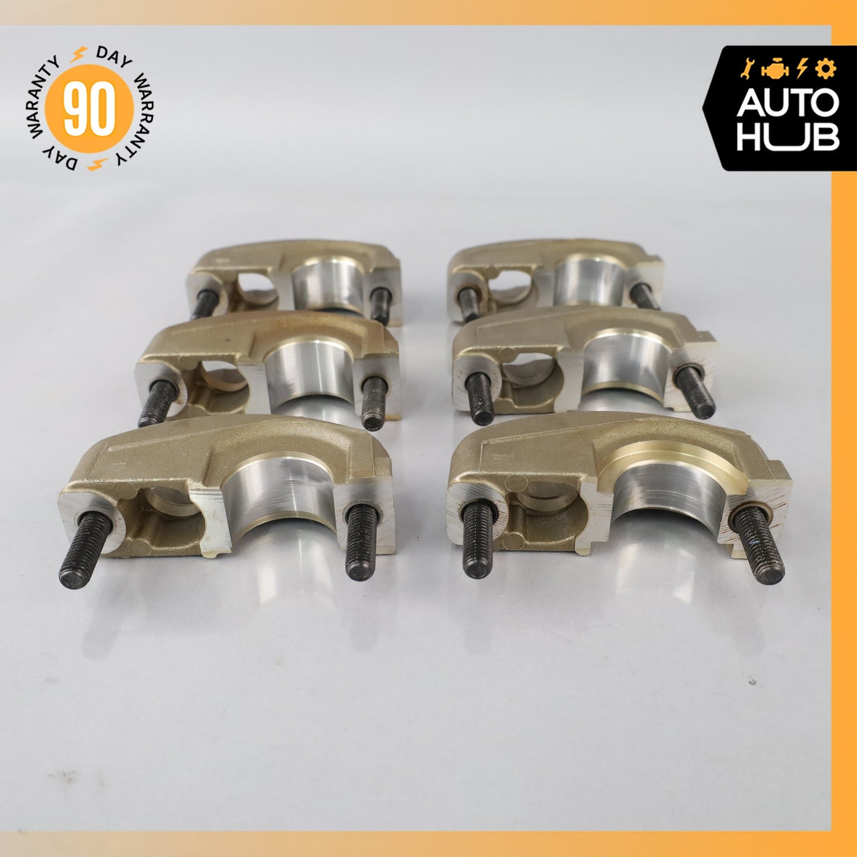 92-02 Mercedes W140 CL600 Cylinder Head Camshaft Holder Set of 7 OEM 63k - photo 7
