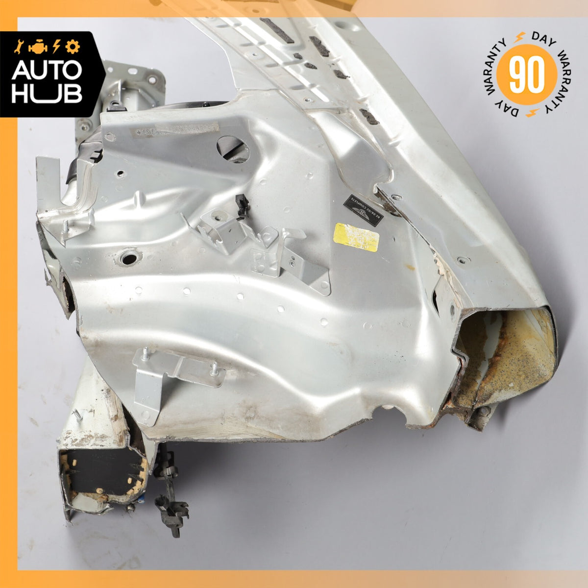 03-10 Bentley Continental GT Front Right Frame Apron Beam Inner Fender OEM 92k - photo 12