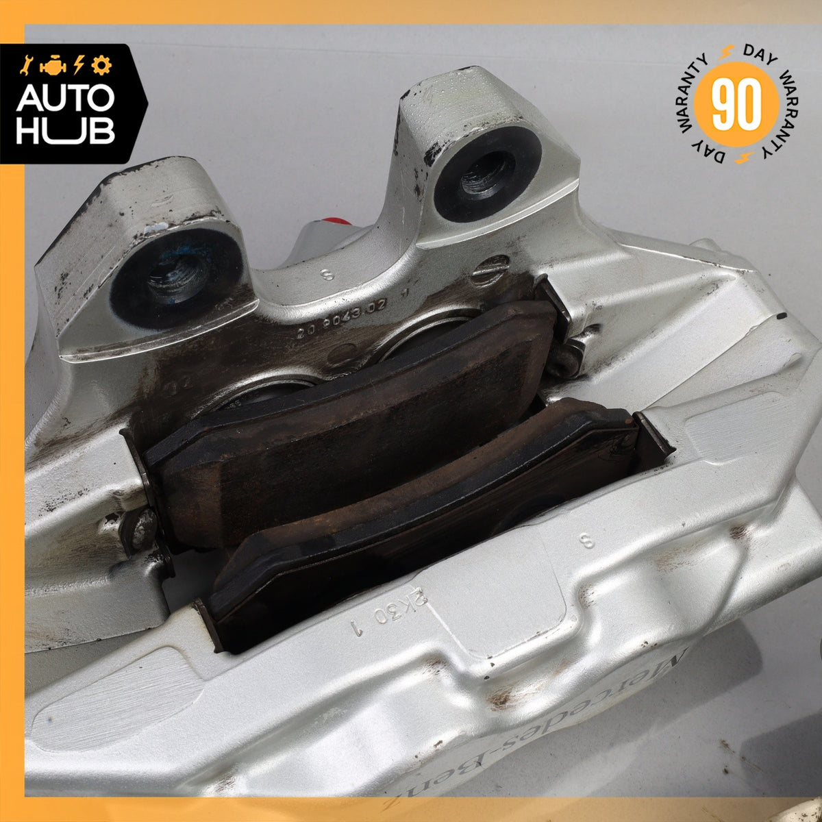 03-06 Mercedes W215 CL600 CL55 AMG Rear Left & Right Brake Calipers Set OEM - photo 8