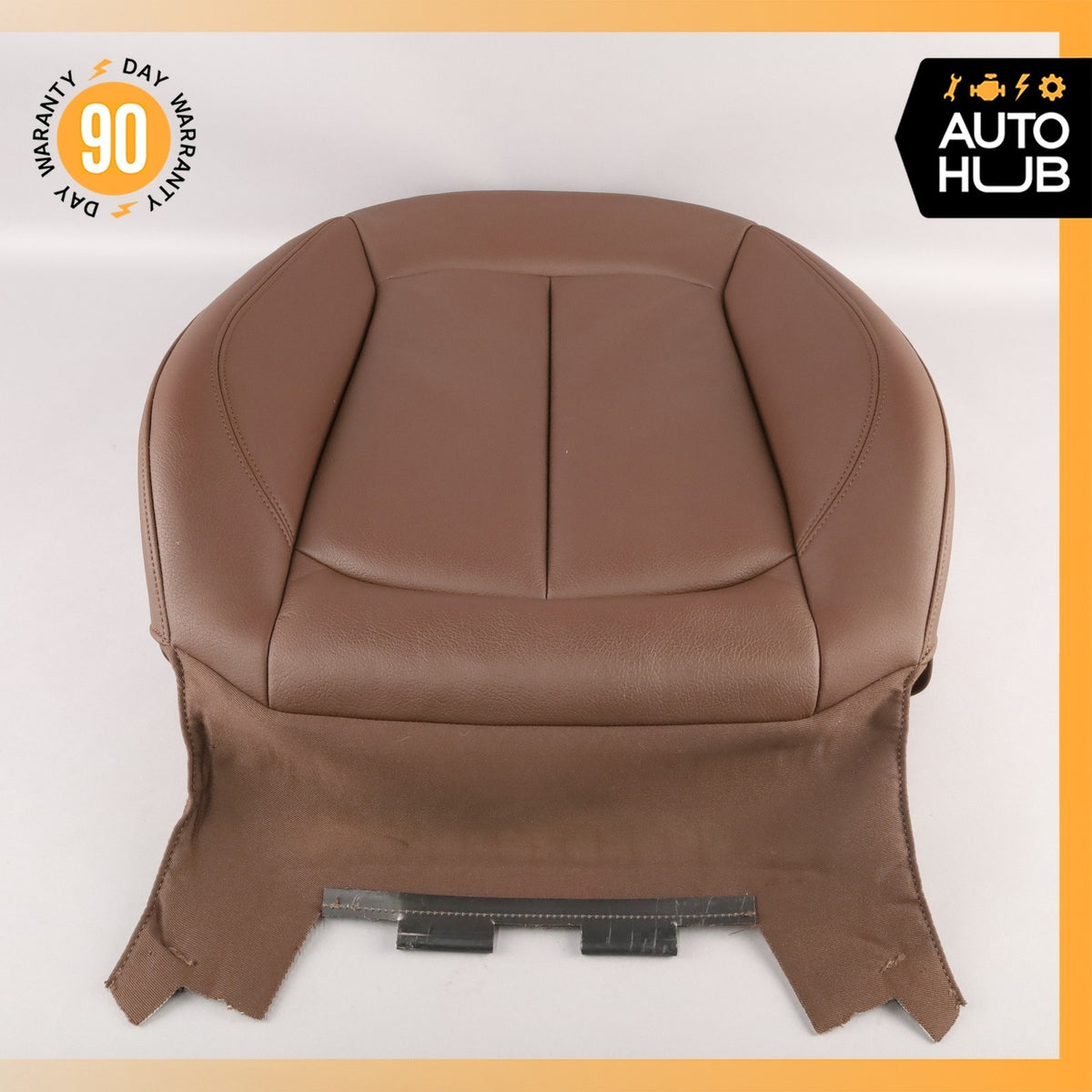 15-20 Audi 8V A3 E-Tron S3 Front Left Side Top Upper Seat Cushion Brown OEM - photo 11