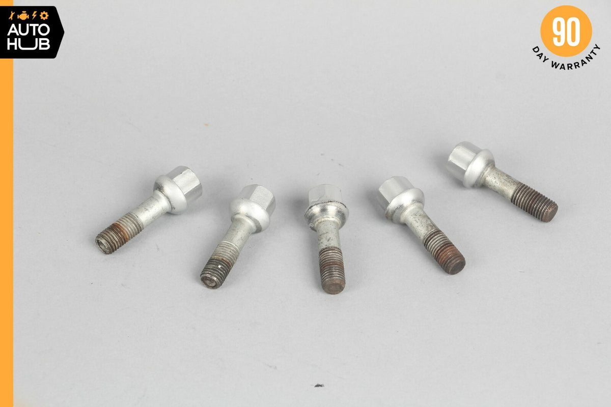 Mercedes Factory Wheel Rim Lug Nut Bolt OEM  Set of 5 - photo 4