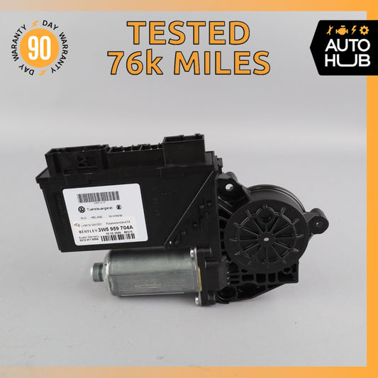 Bentley Continental Flying Spur Rear Right Quarter Window Regulator Motor 76k - photo 1