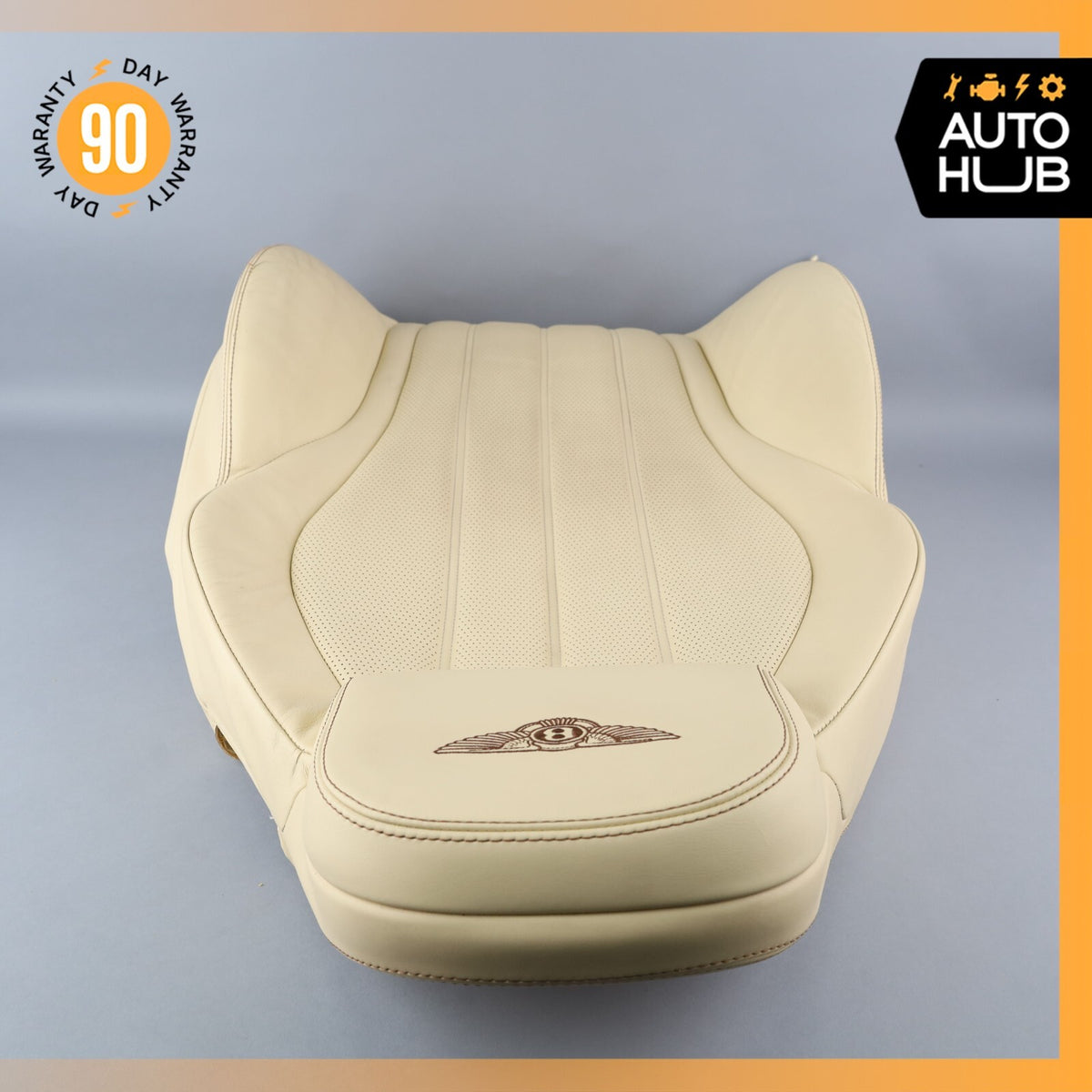 12-15 Bentley Continental GT GTC Front Left Driver Top Upper Seat Cushion OEM - photo 18