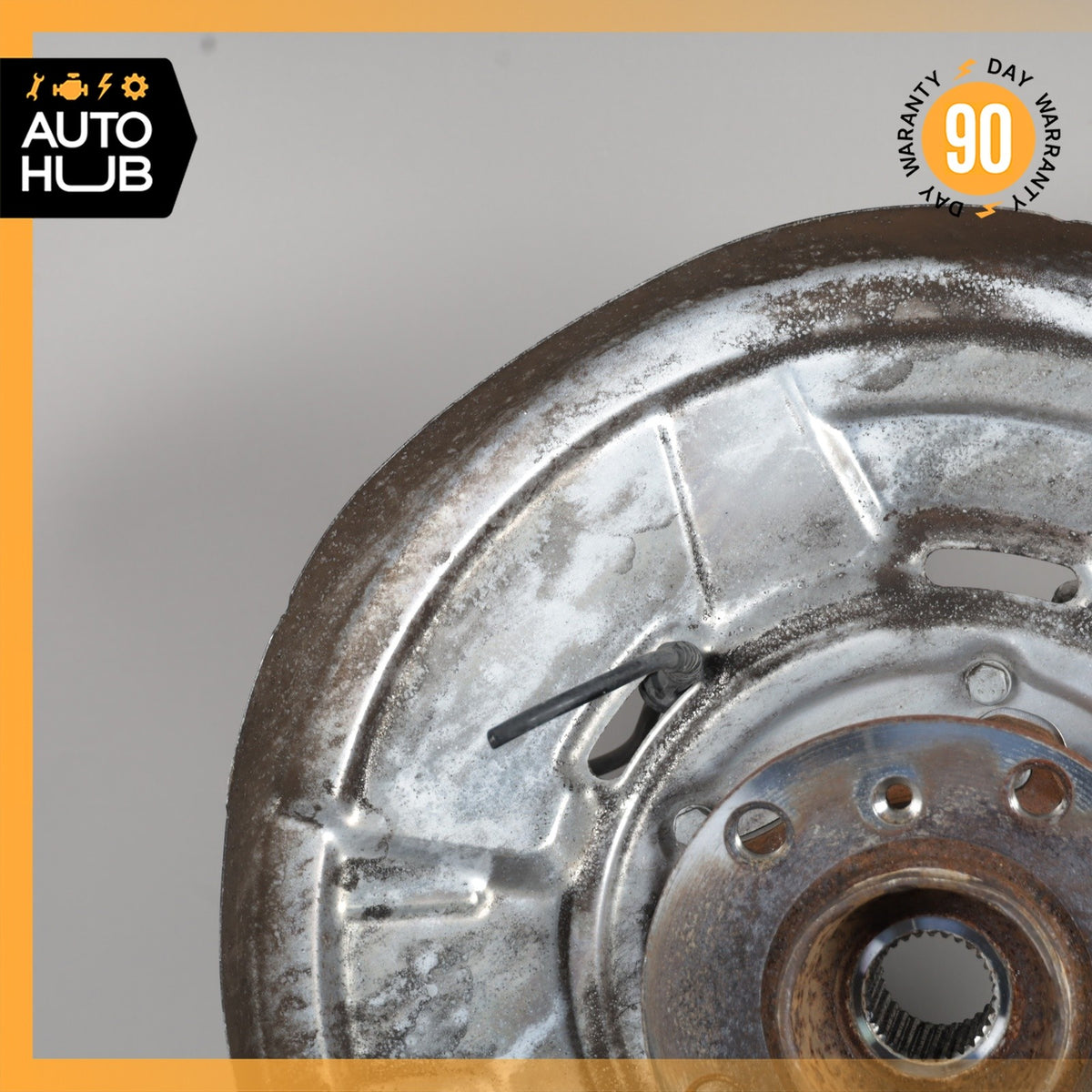 BMW F10 550i 535i Rear Right Passenger Side Spindle Knuckle Hub w/ Shield OEM - photo 3