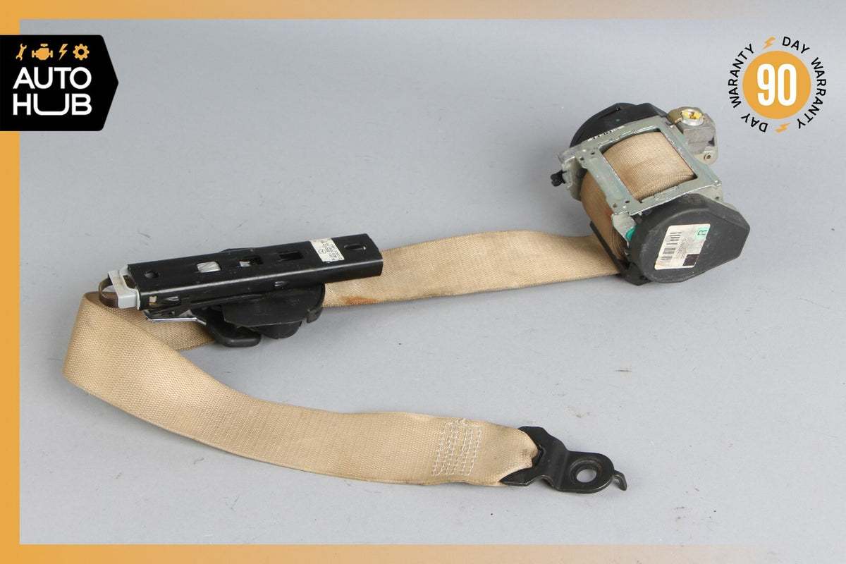 06-13 Mercedes W251 R500 GL450 ML500 Front Right Seat Belt Seatbelt Beige OEM - photo 1