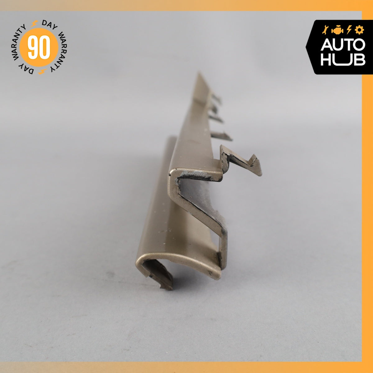 96-99 Mercedes W140 CL600 S500 Coupe Front Bumper Right Tow Hook Hitch Cover OEM - photo 9