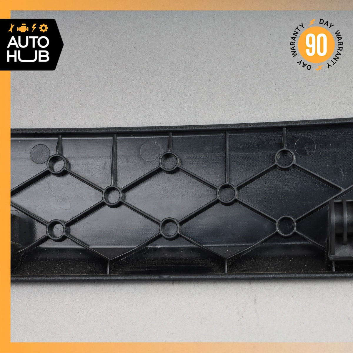 BMW G12 740Li Front Right Passenger Seat Center Rail Track Cover Panel Trim OEM - photo 7