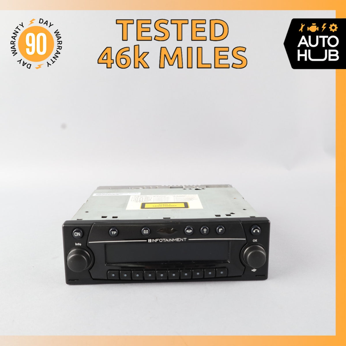 05-07 Maserati GranSport M138 / F430 Radio Head Infotainment Becker 021894 OEM - photo 1