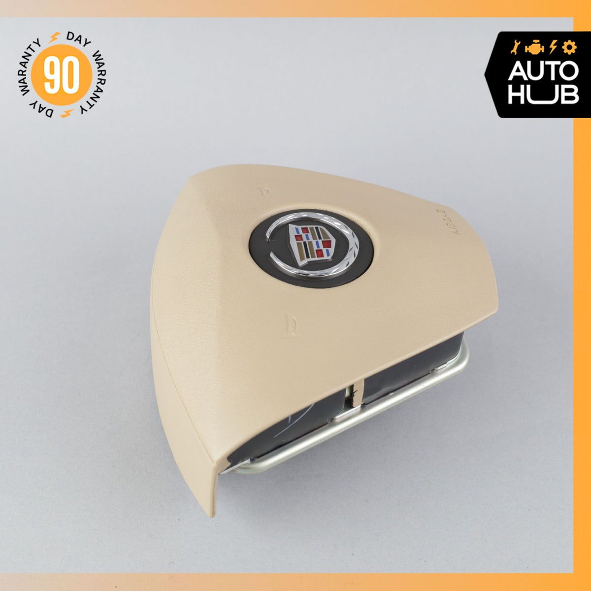 04-07 Cadillac XLR Driver Steering Wheel Airbag Beige 15782241 OEM 70k - photo 10