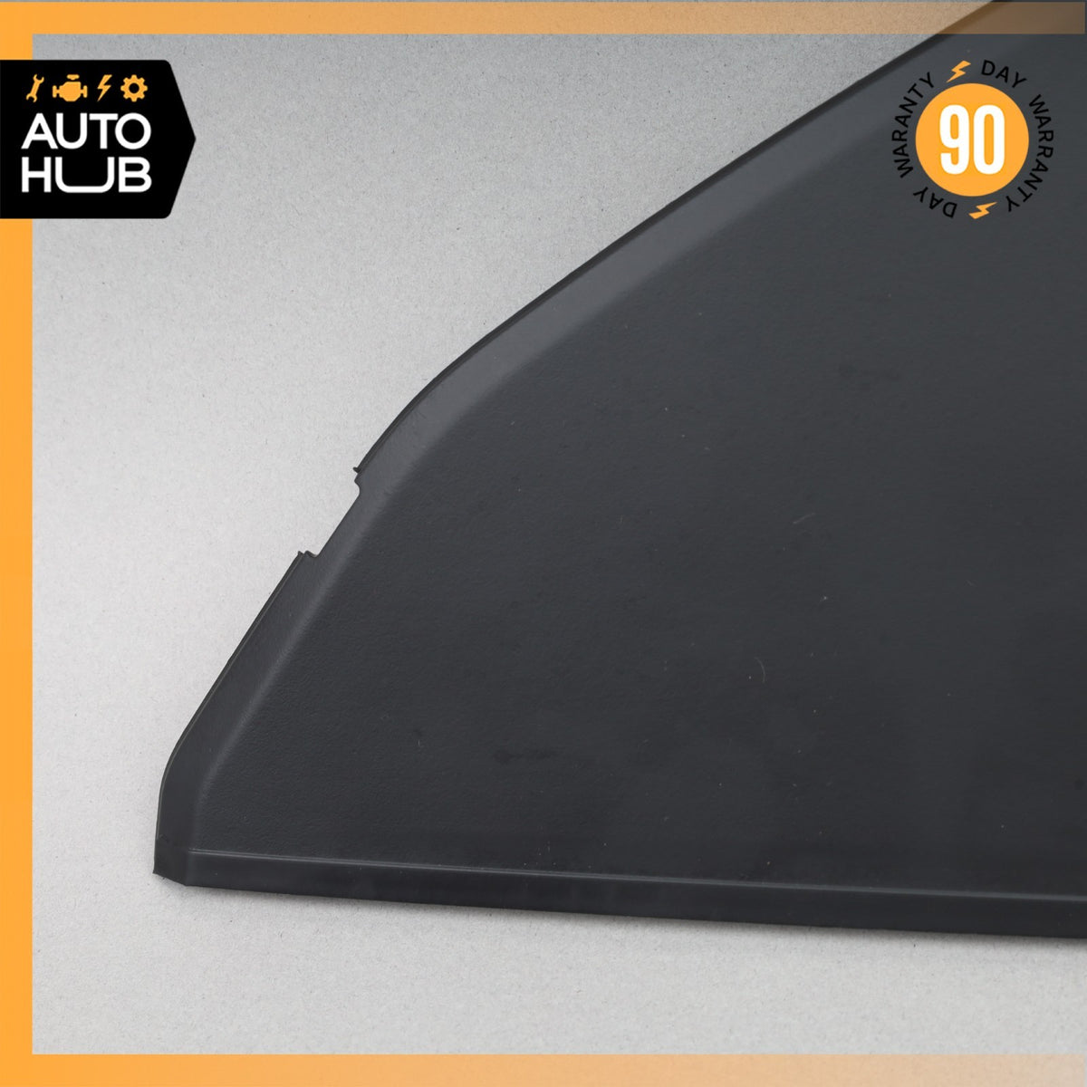 Porsche Macan 95B Right Side Dashboard Trim Cover Panel Black 95B857176A OEM - photo 2
